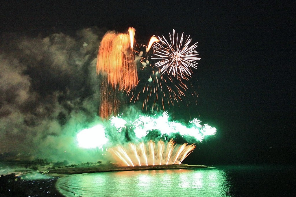 Foto: Fuegos artificiales - Tarragona (Cataluña), España