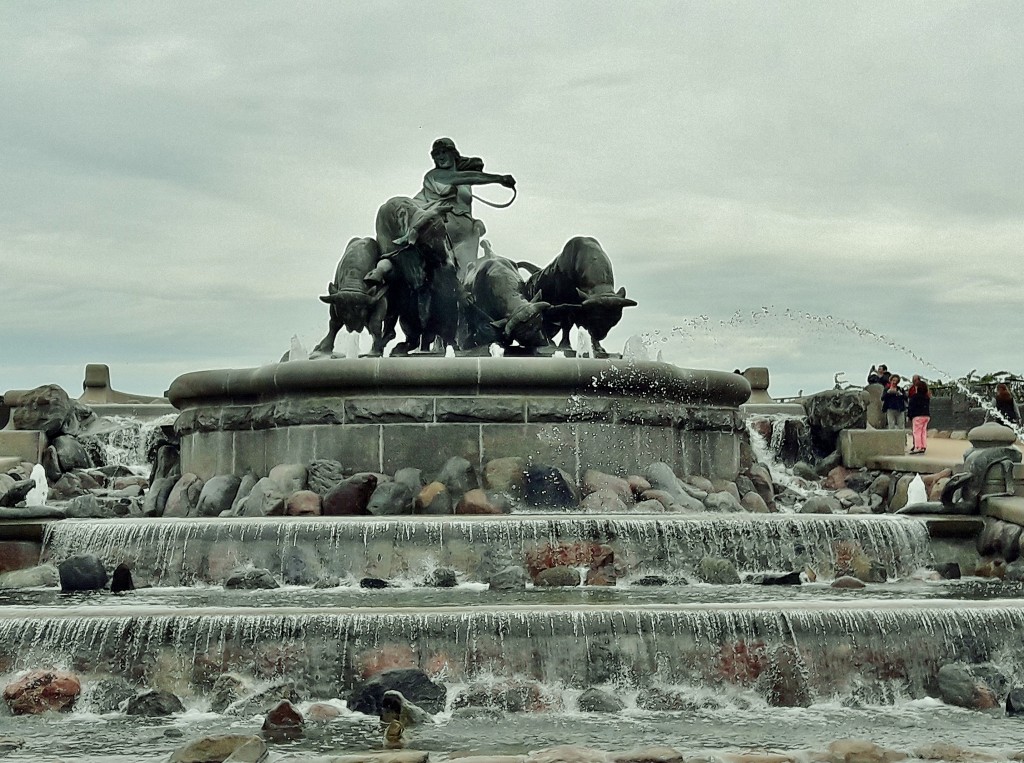 Foto: Fuente de Gefion - Copenhague (Zealand), Dinamarca