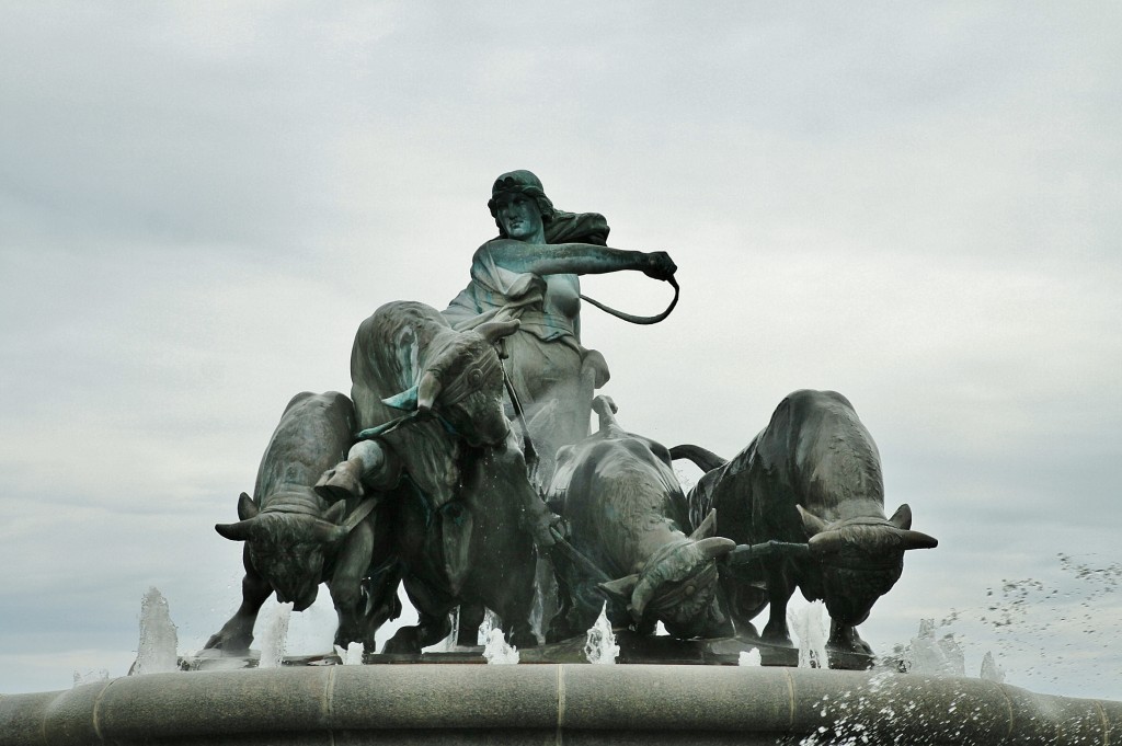 Foto: Fuente de Gefion - Copenhague (Zealand), Dinamarca