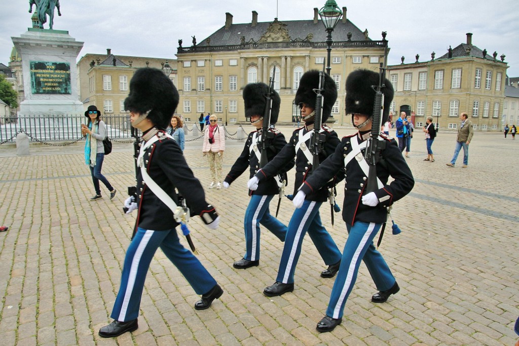 Foto: Cambio de guardia - Copenhague (Zealand), Dinamarca