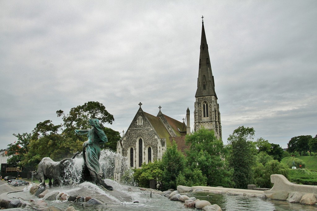 Foto: Fuente de Gefion - Copenhague (Zealand), Dinamarca