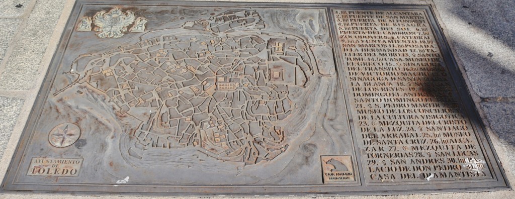 Foto: Plano de la ciudad - Toledo (Castilla La Mancha), España