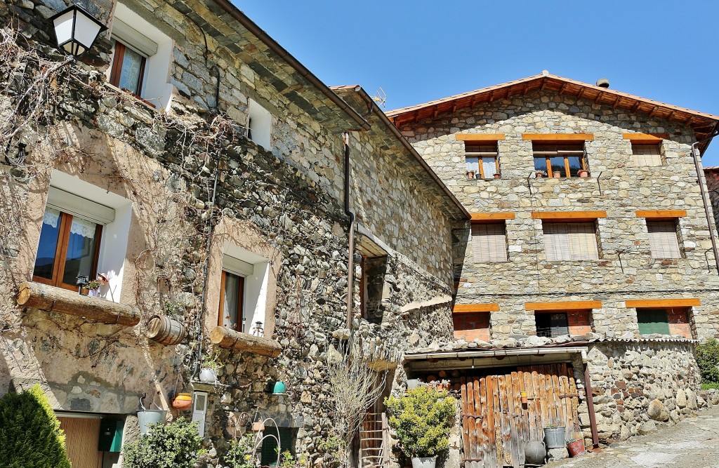 Foto: Vista del pueblo - Setcases (Girona), España