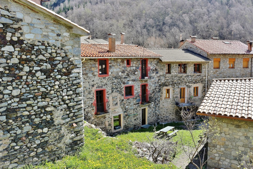 Foto: Vista del pueblo - Setcases (Girona), España