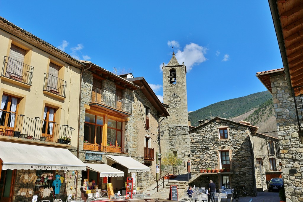 Foto: Vista del pueblo - Setcases (Girona), España