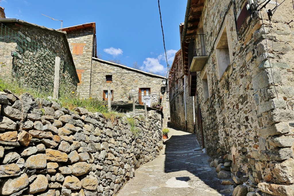 Foto: Vista del pueblo - Setcases (Girona), España