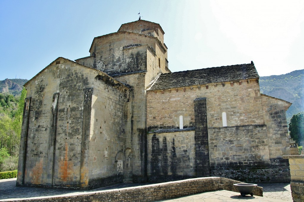 Foto: Vista del pueblo - San Juan de Serós (Huesca), España