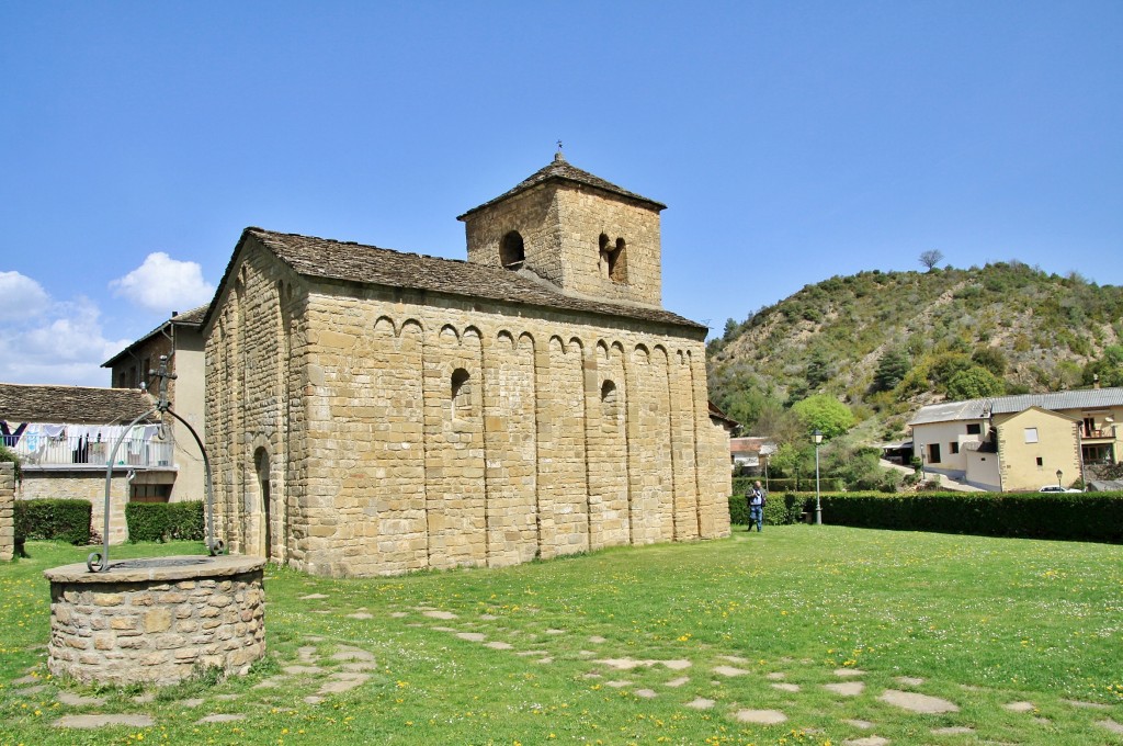 Foto: Vista del pueblo - San Juan de Serós (Huesca), España