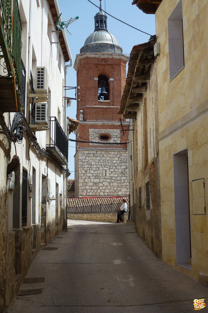Foto: Campanario de la Iglesia de Nuestra Sra. de la Asunción. - Horche (Guadalajara), España