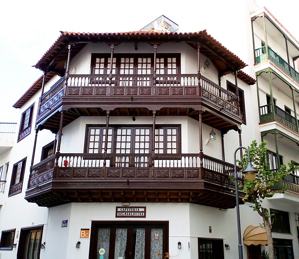 Foto: Balcones tipicos - Puerto de la Cruz (Santa Cruz de Tenerife), España