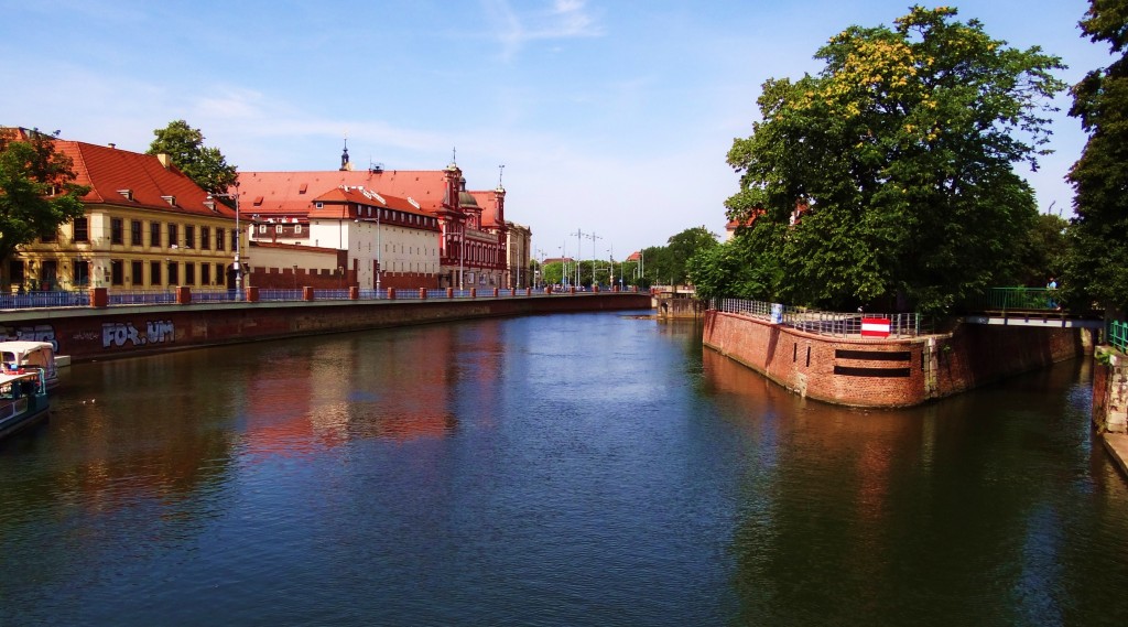 Foto: Río Oder - Wrocław (Lower Silesian Voivodeship), Polonia