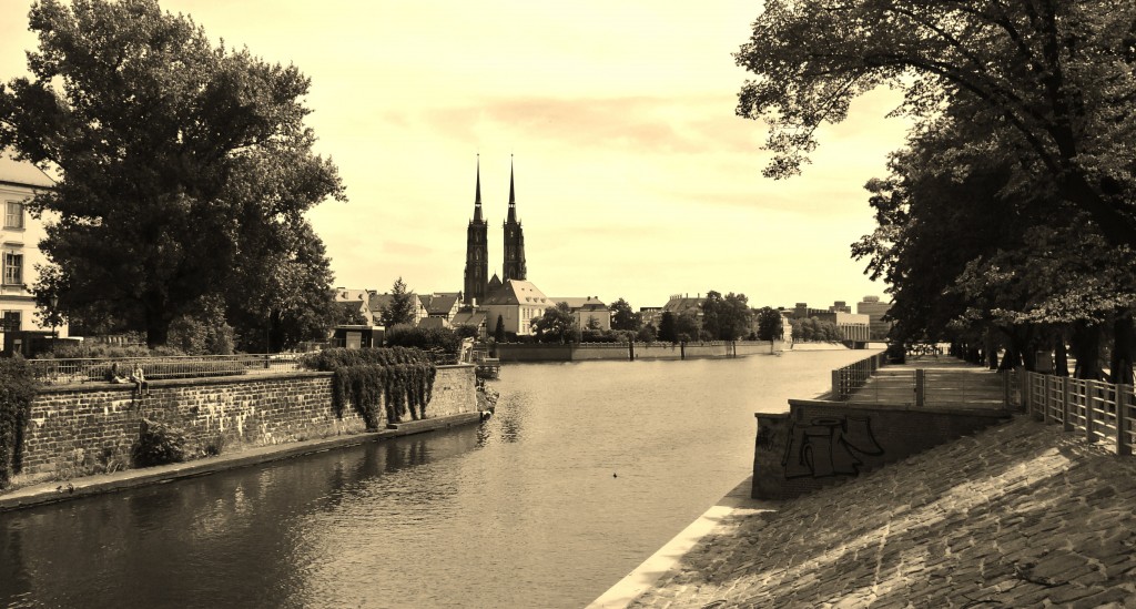 Foto: Río Oder - Wrocław (Lower Silesian Voivodeship), Polonia