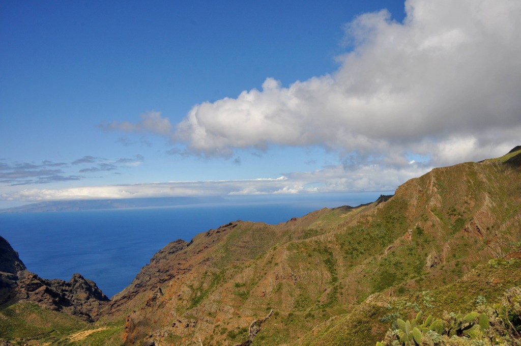 Foto: Vista de La Gomera al fondo - Masca (Santa Cruz de Tenerife), España