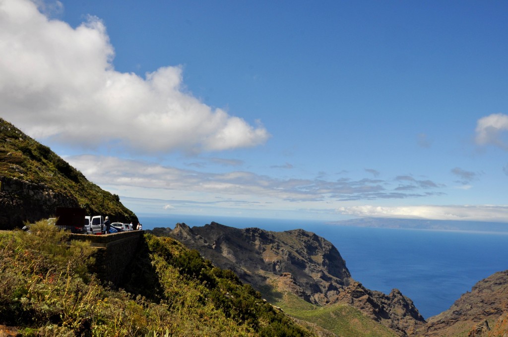 Foto: Panoramica al fondo La Gomera - Masca (Santa Cruz de Tenerife), España