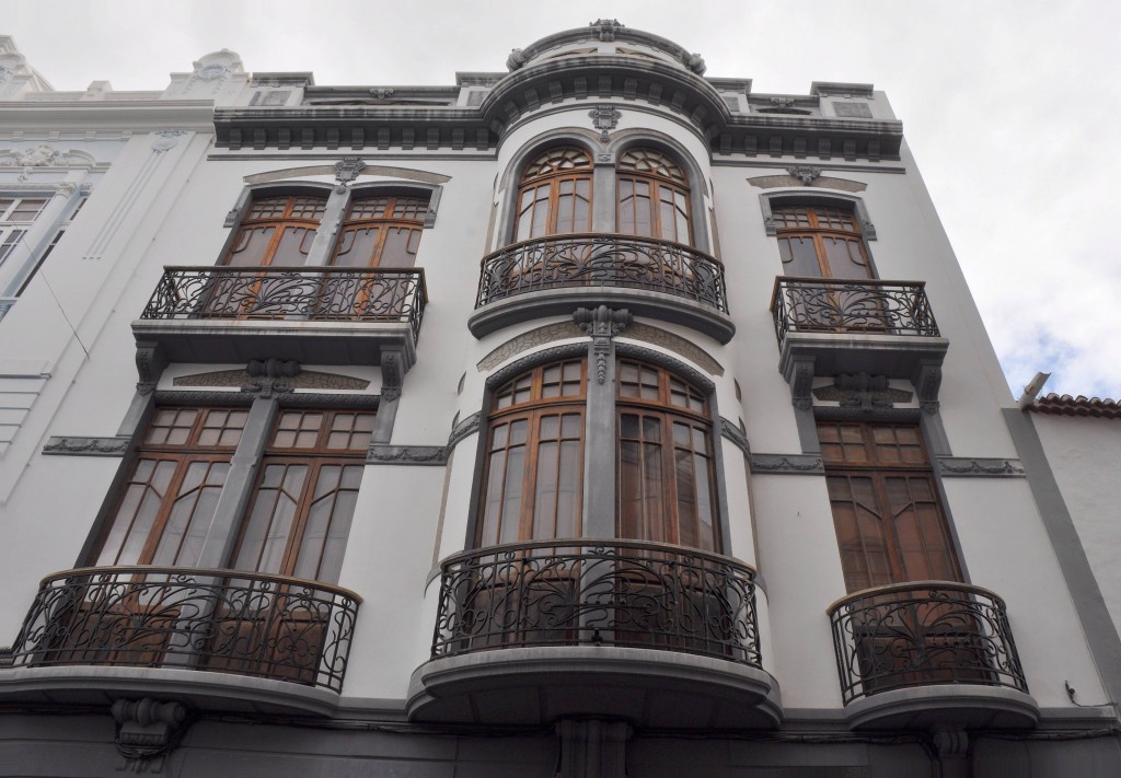 Foto: Fachada casa señorial - La Palma (Santa Cruz de Tenerife), España
