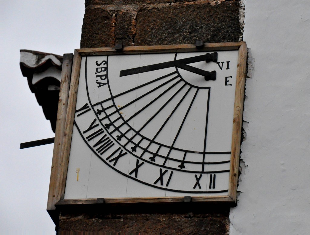 Foto: El otro reloj de la fachada - La Palma (Santa Cruz de Tenerife), España