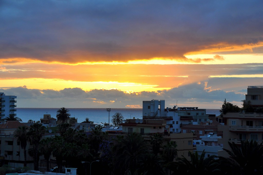 Foto: Vista del atardecer - Puerto de la Cruz (Santa Cruz de Tenerife), España