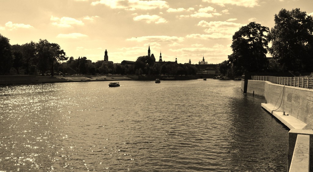 Foto: Río Oder - Wrocław (Lower Silesian Voivodeship), Polonia