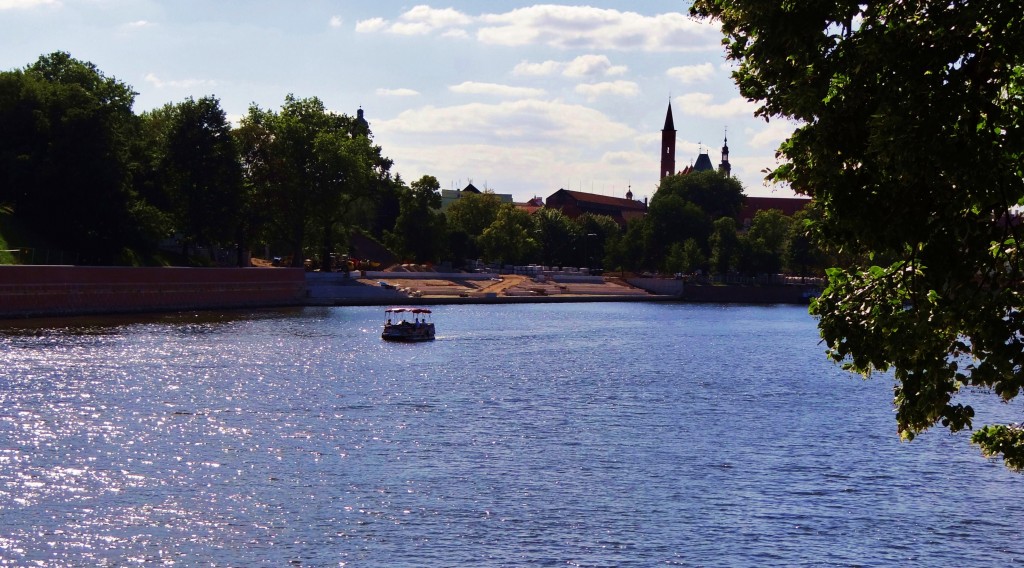 Foto: Río Oder - Wrocław (Lower Silesian Voivodeship), Polonia