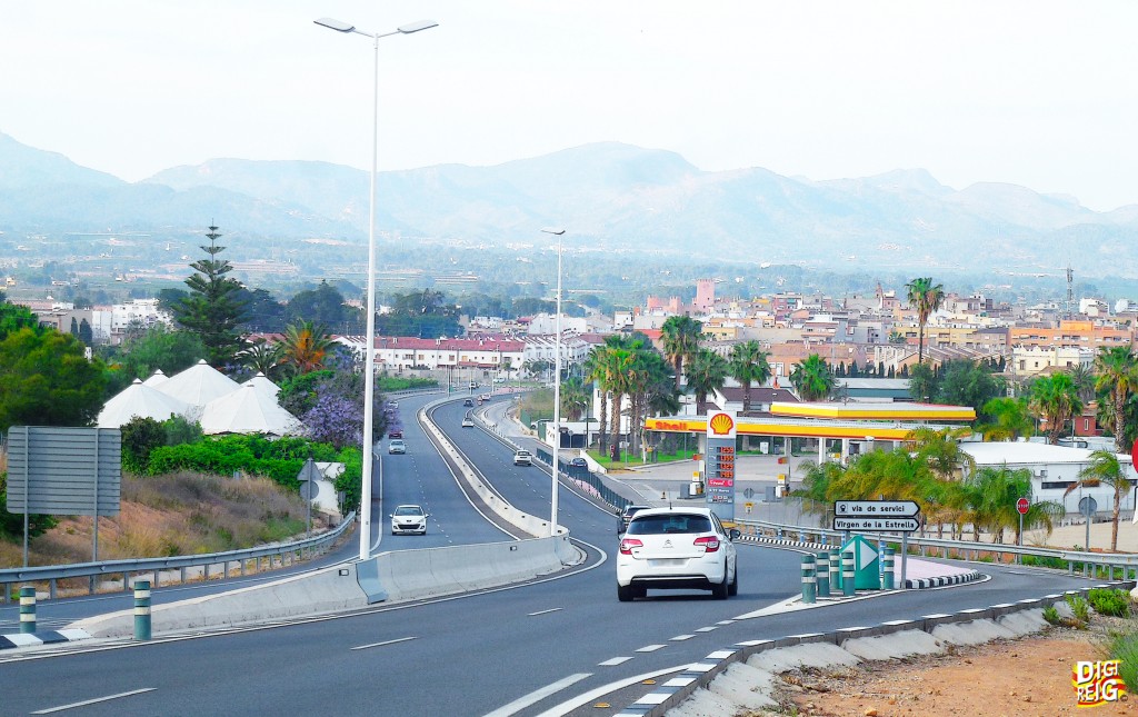 Foto: Bétera desde la carretera - Bétera (València), España
