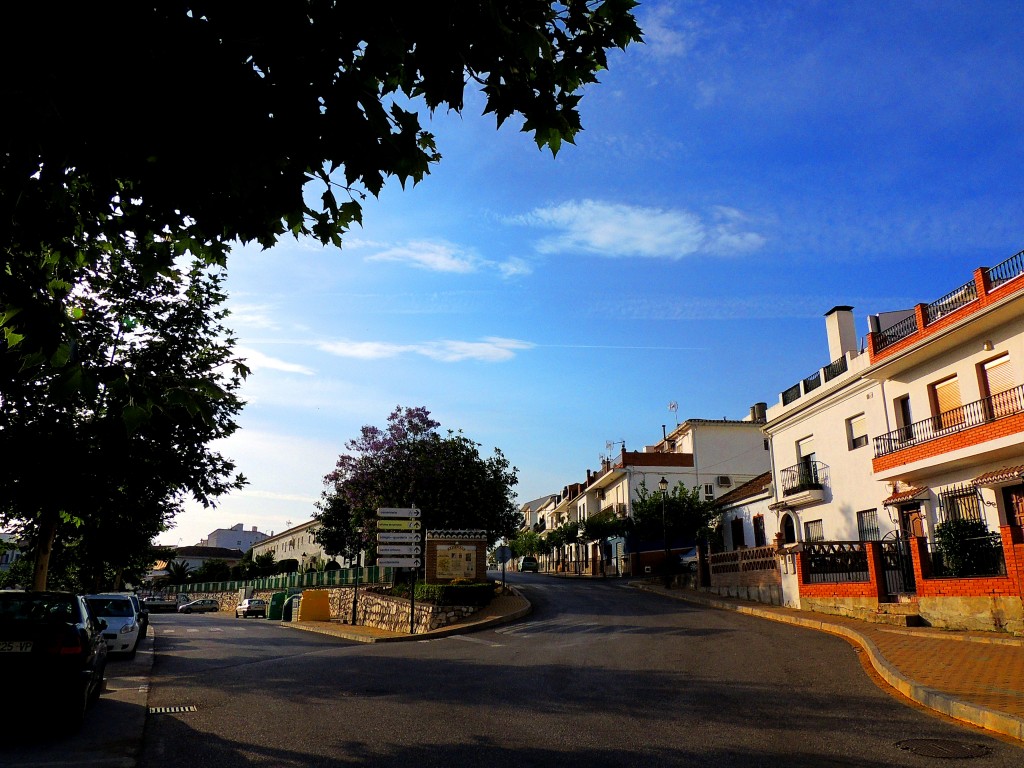 Foto: Calle Calvario - Alozaina (Málaga), España