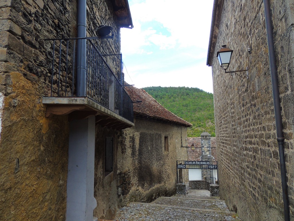 Foto: Calle de la Escuela - Ansó (Huesca), España