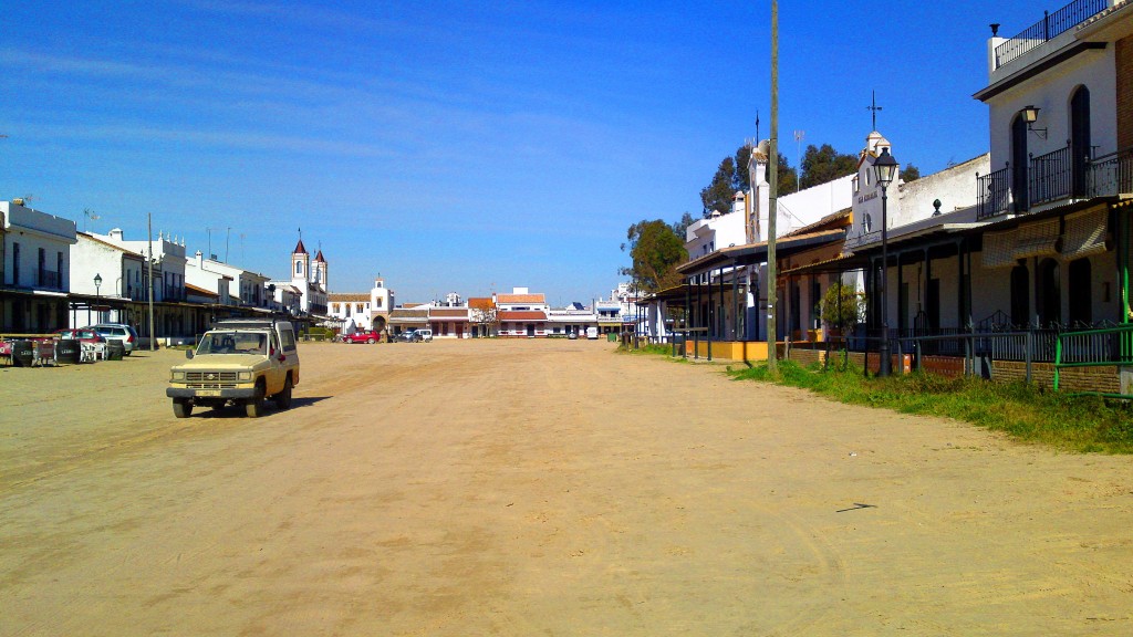 Foto: Calle Almonte - El Rocio (Huelva), España