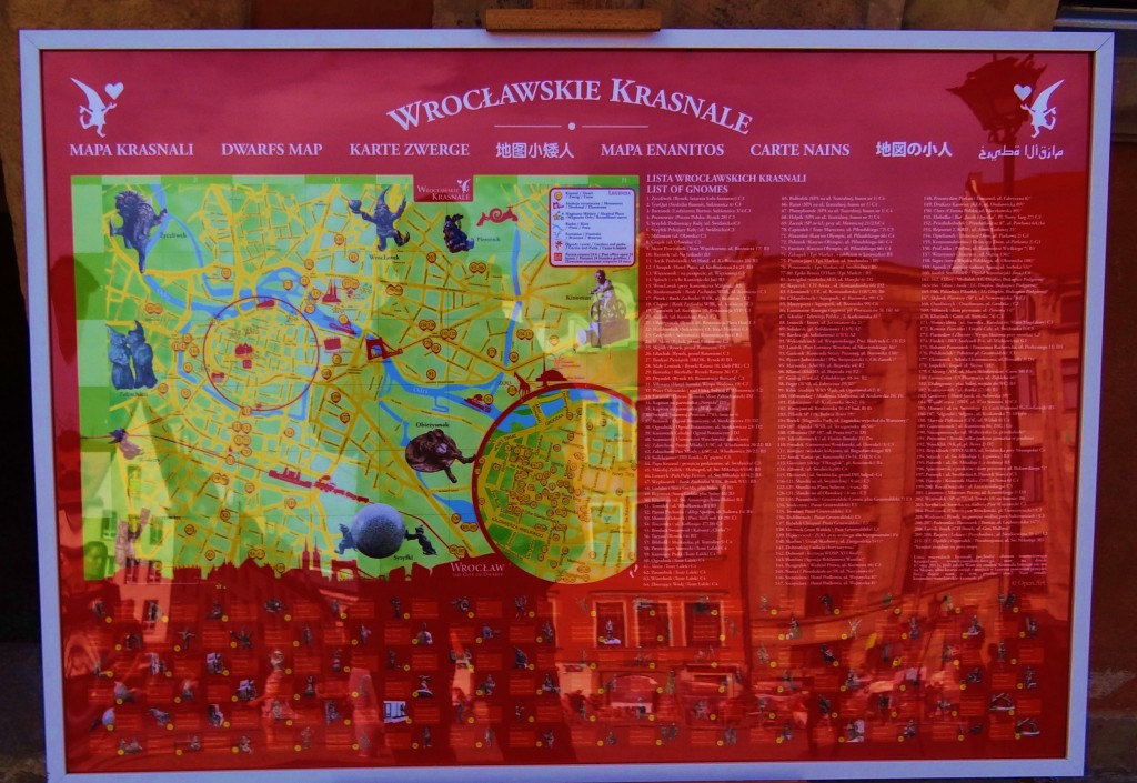 Foto: Mapa Krasnali - Wrocław (Lower Silesian Voivodeship), Polonia