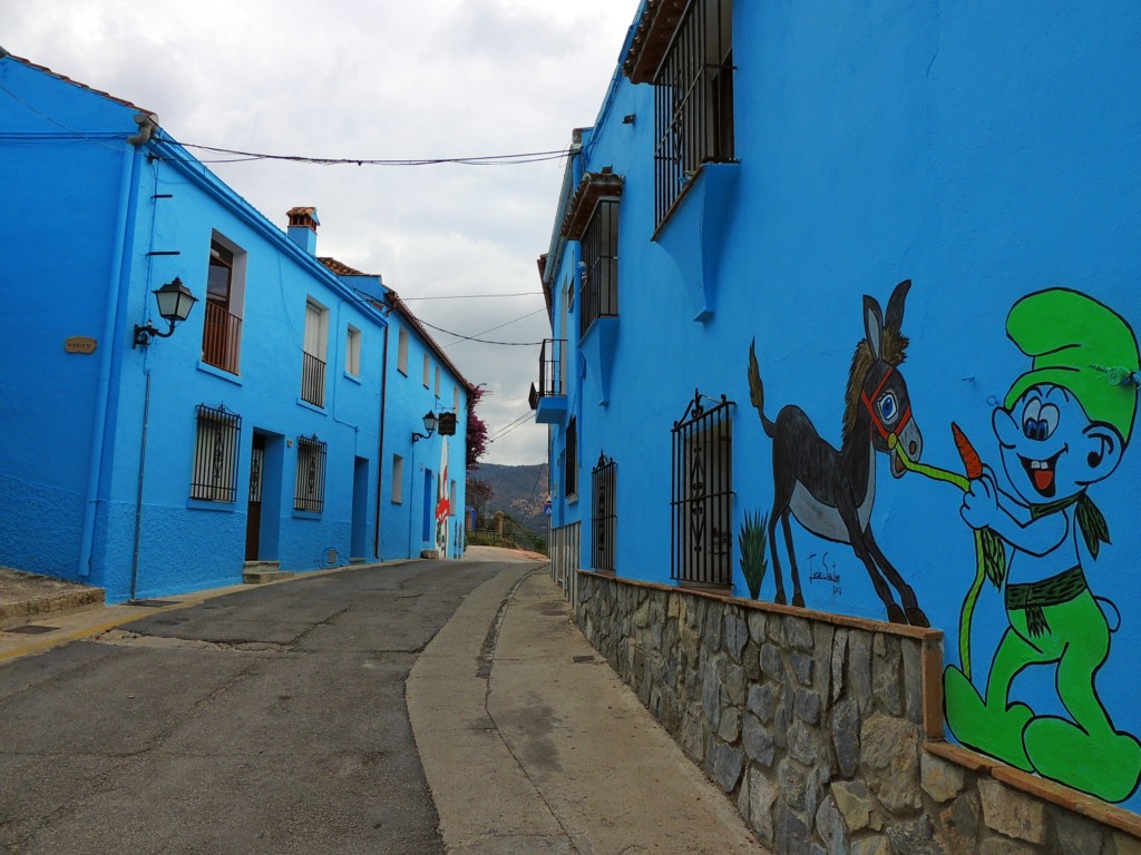 Foto: Avda. Havaral - Juzcar (Málaga), España