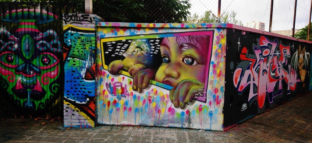 Foto: Graffitis - Barcelona (Cataluña), España