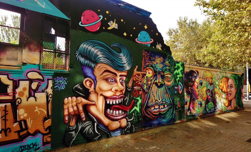 Foto: Graffitis - Barcelona (Cataluña), España