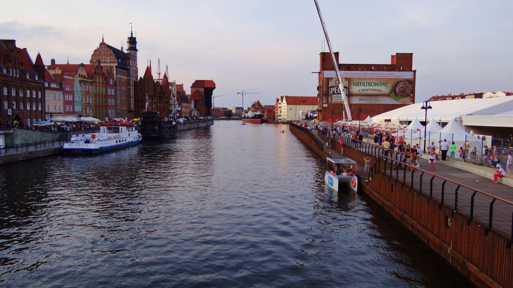 Foto: Motława - Gdańsk (Pomeranian Voivodeship), Polonia