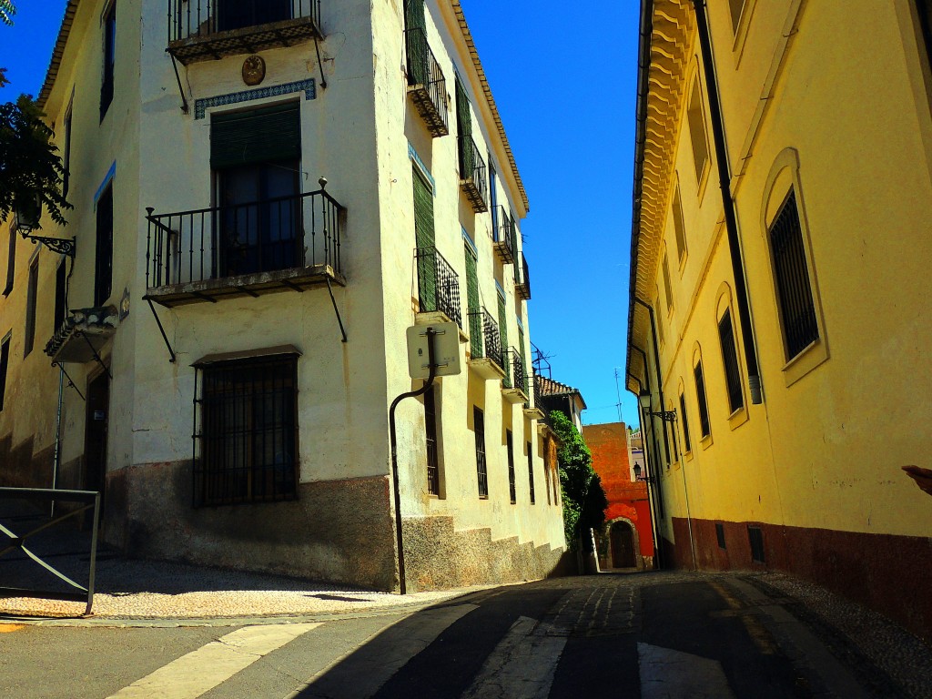 Foto: Calle Blanqueo de San Cecilio - Granada (Andalucía), España