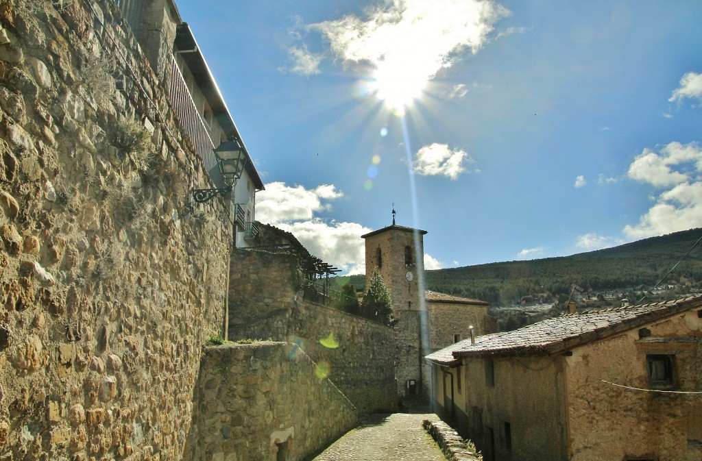 Foto: Vista del pueblo - Villoslada de Cameros (La Rioja), España