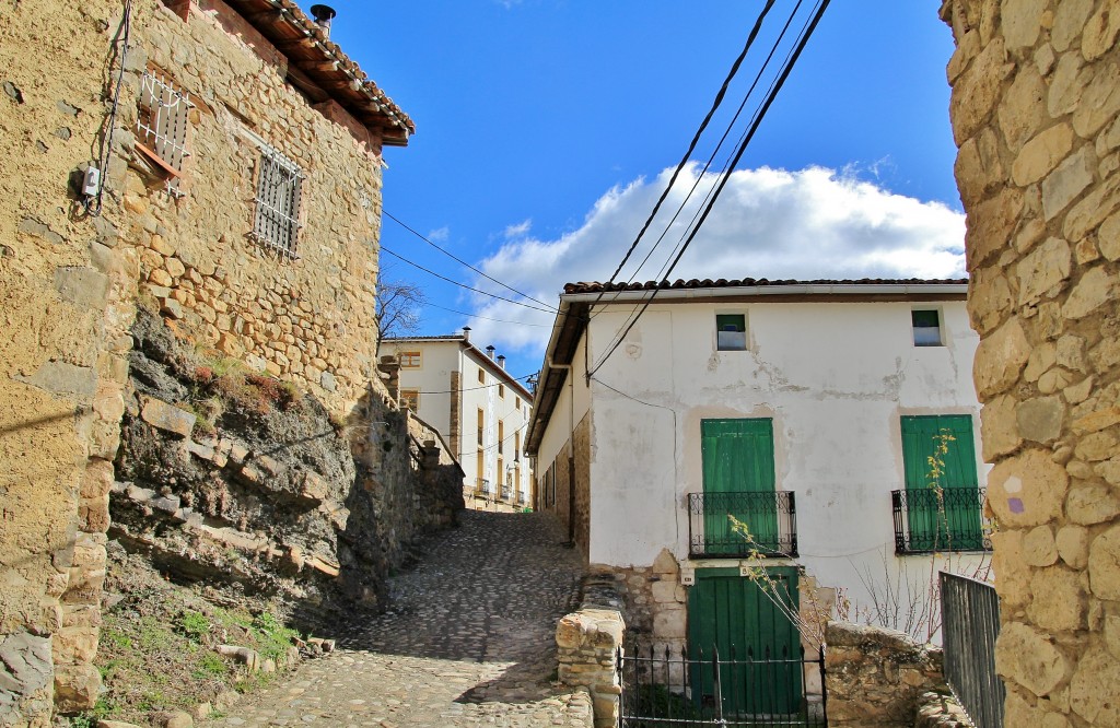 Foto: Vista del pueblo - Villoslada de Cameros (La Rioja), España