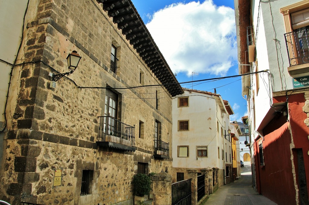 Foto: Vista del pueblo - Torrecilla en Cameros (La Rioja), España