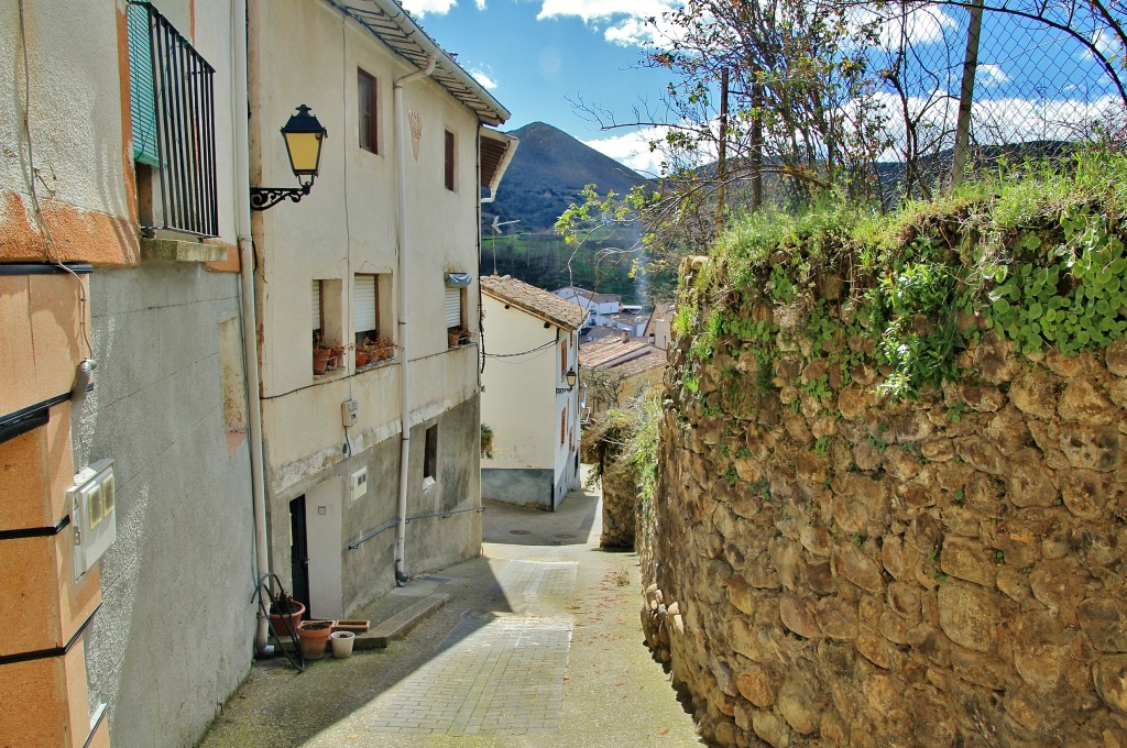 Foto: Vista del pueblo - Torrecilla en Cameros (La Rioja), España