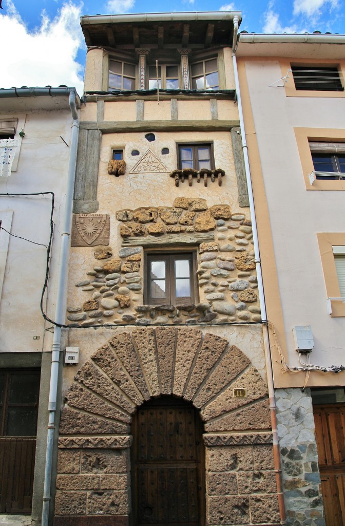Foto: Vista del pueblo - Torrecilla en Cameros (La Rioja), España