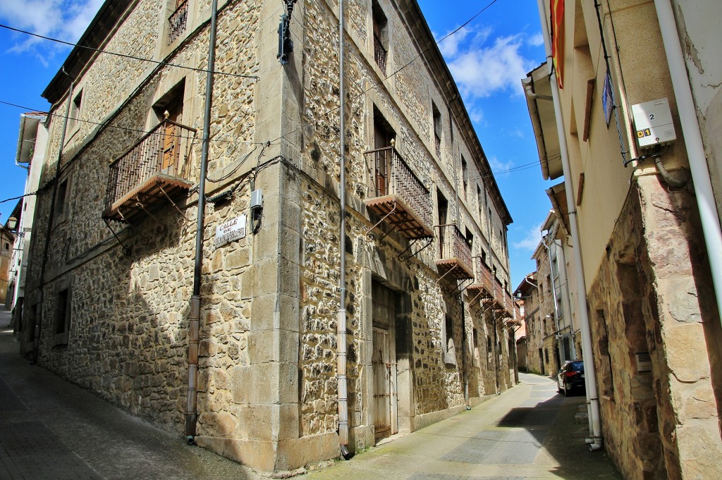Foto: Vista del pueblo - Torrecilla en Cameros (La Rioja), España