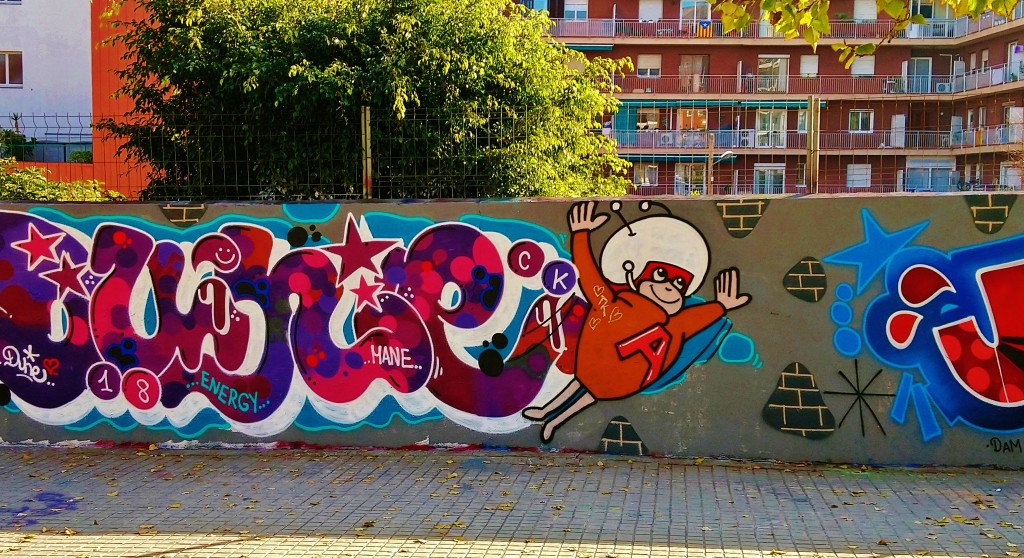 Foto: Graffitis - Barcelona (Cataluña), España