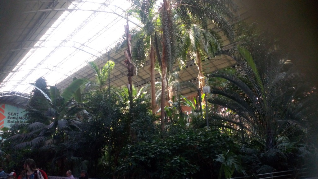 Foto: Jardín tropical en la estación de Atocha - Madrid (Comunidad de Madrid), España