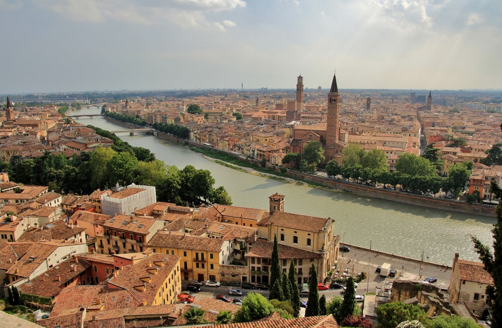 Foto: Vistas de la ciudad - Verona (Veneto), Italia