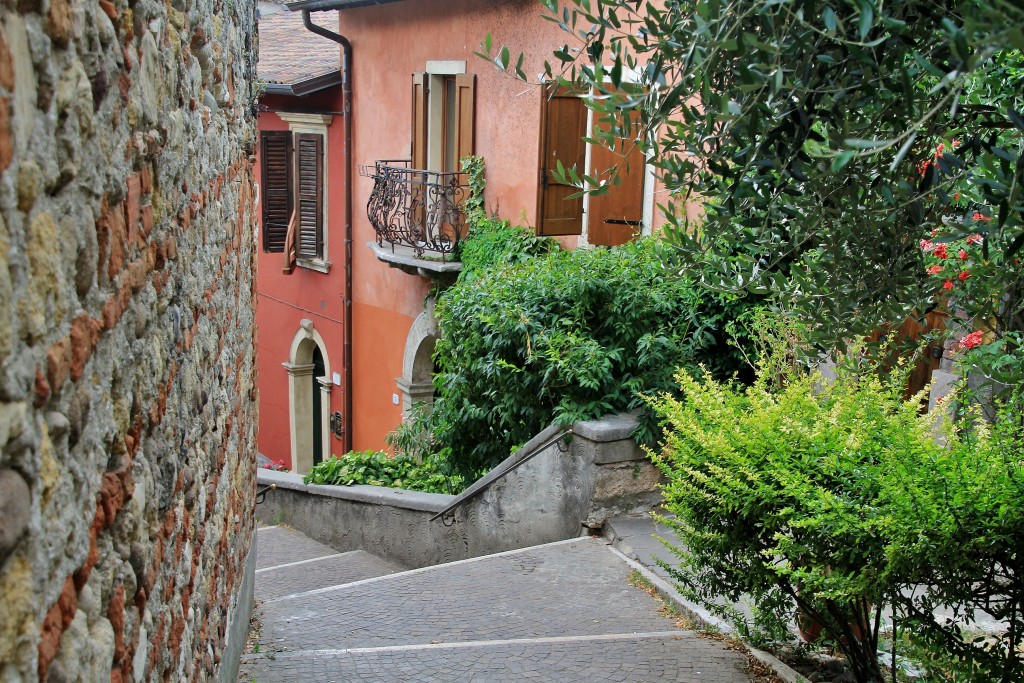 Foto: Bajada del castillo - Verona (Veneto), Italia