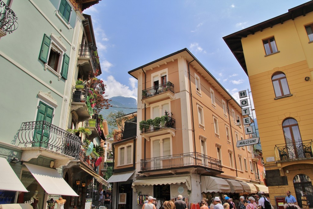 Foto: Centro histórico - Malcesine (Veneto), Italia