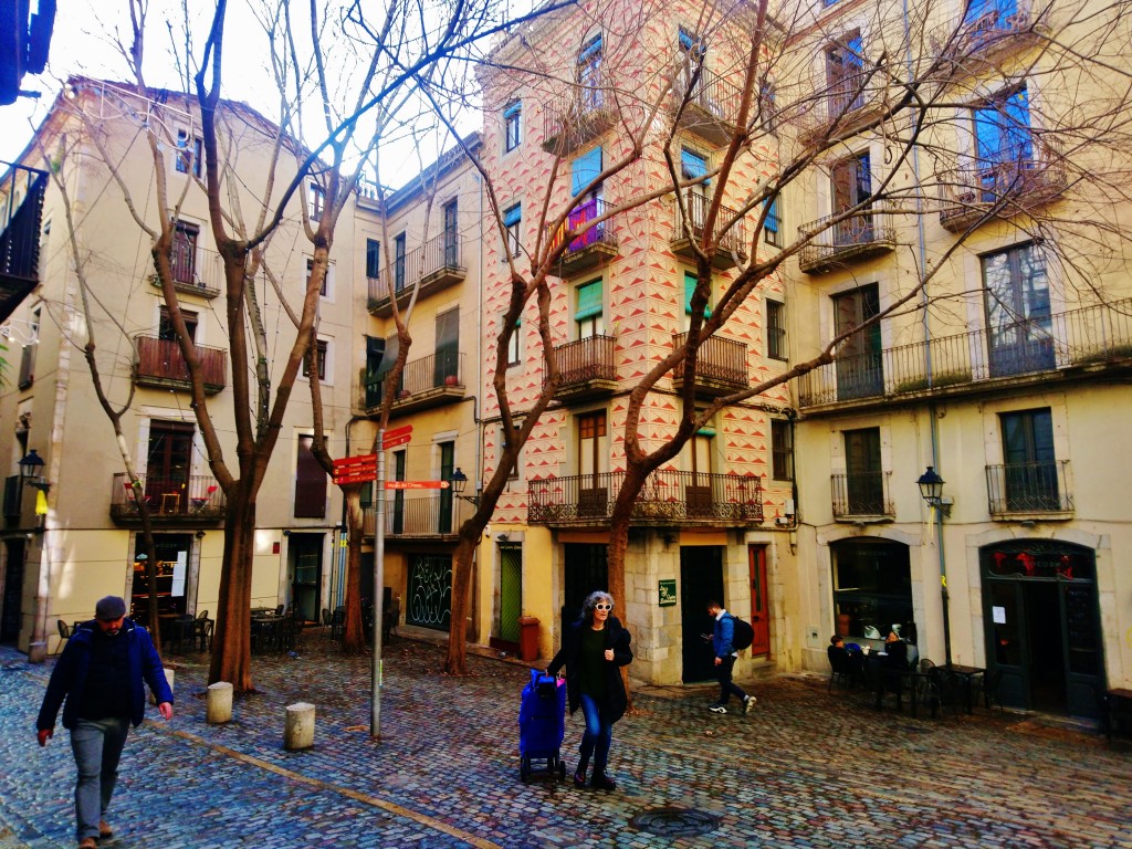 Foto: Plaça del Correu Vell - Girona (Cataluña), España