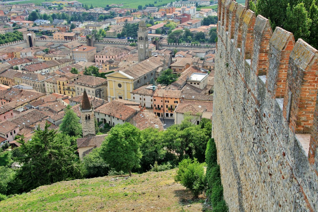 Foto: Vistas desde el castillo - Soave (Veneto), Italia