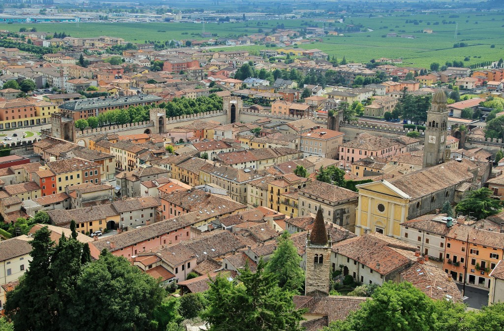 Foto: Vistas desde el castillo - Soave (Veneto), Italia