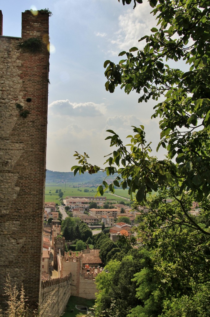 Foto: Vista desde el castillo - Soave (Veneto), Italia
