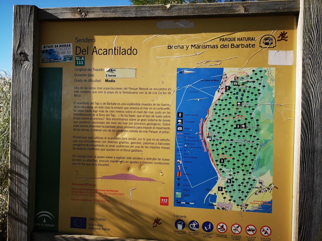 Foto: Para senderistas - Barbate (Cádiz), España