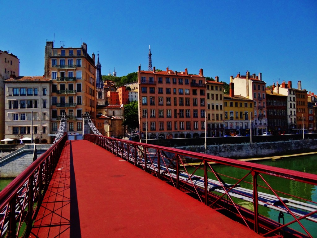 Foto: Passerelle Saint-Vincent - Lyon (Rhône-Alpes), Francia